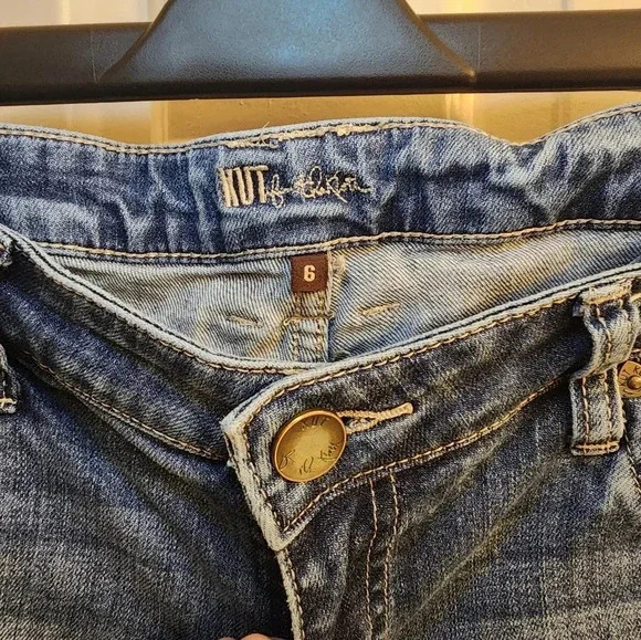 Kut from the kloth distressed denim jeans size 6 - Picture 4 of 10